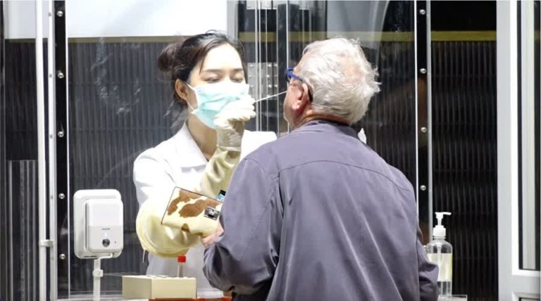 International passengers vigilantly screened at Samui Airport, as precaution against Omicron variant