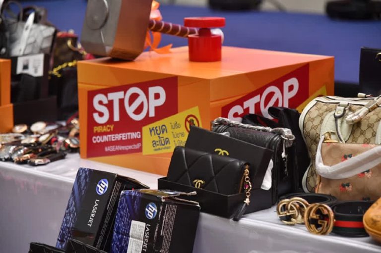 Authorities reported 45,000 confiscated counterfeit items nationwide in January