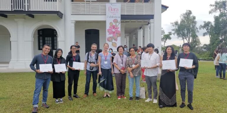 The first ever international botanical art show on native plants from Southeast Asia opens