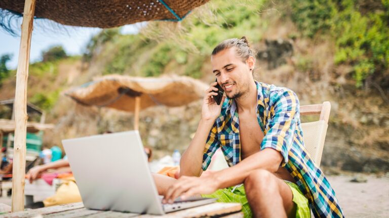 Working could be pleasure.