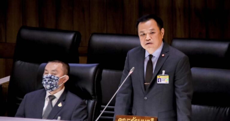 Government’s Cannabis Policy Aims for Health and Economic Growth, Says Interior Minister Anutin Charnvirakul