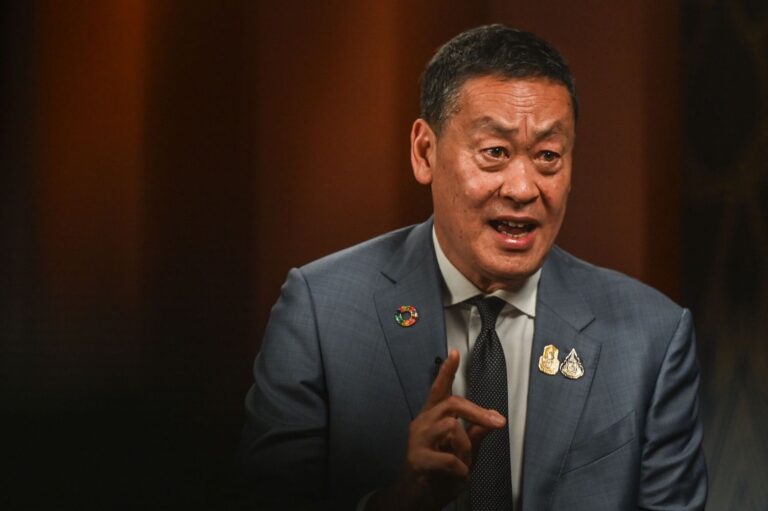 Thailand Prime Minister Srettha Thavisin Interview