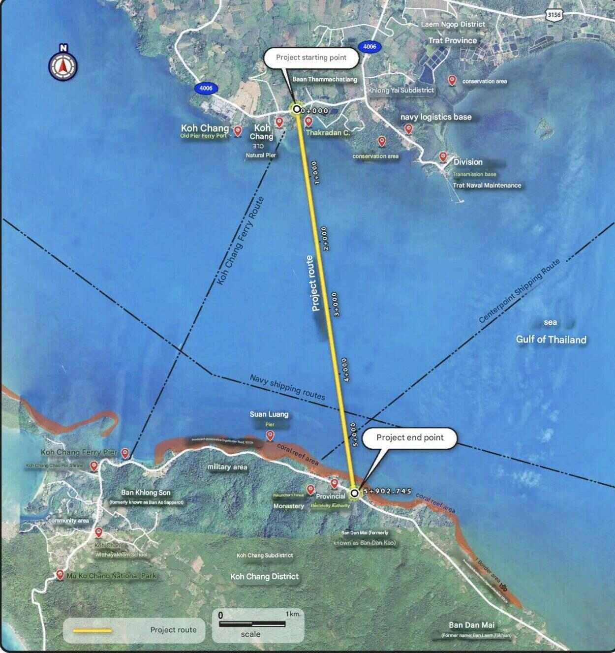 Courtes photo/Expressway plan to Koh Chang moves forward