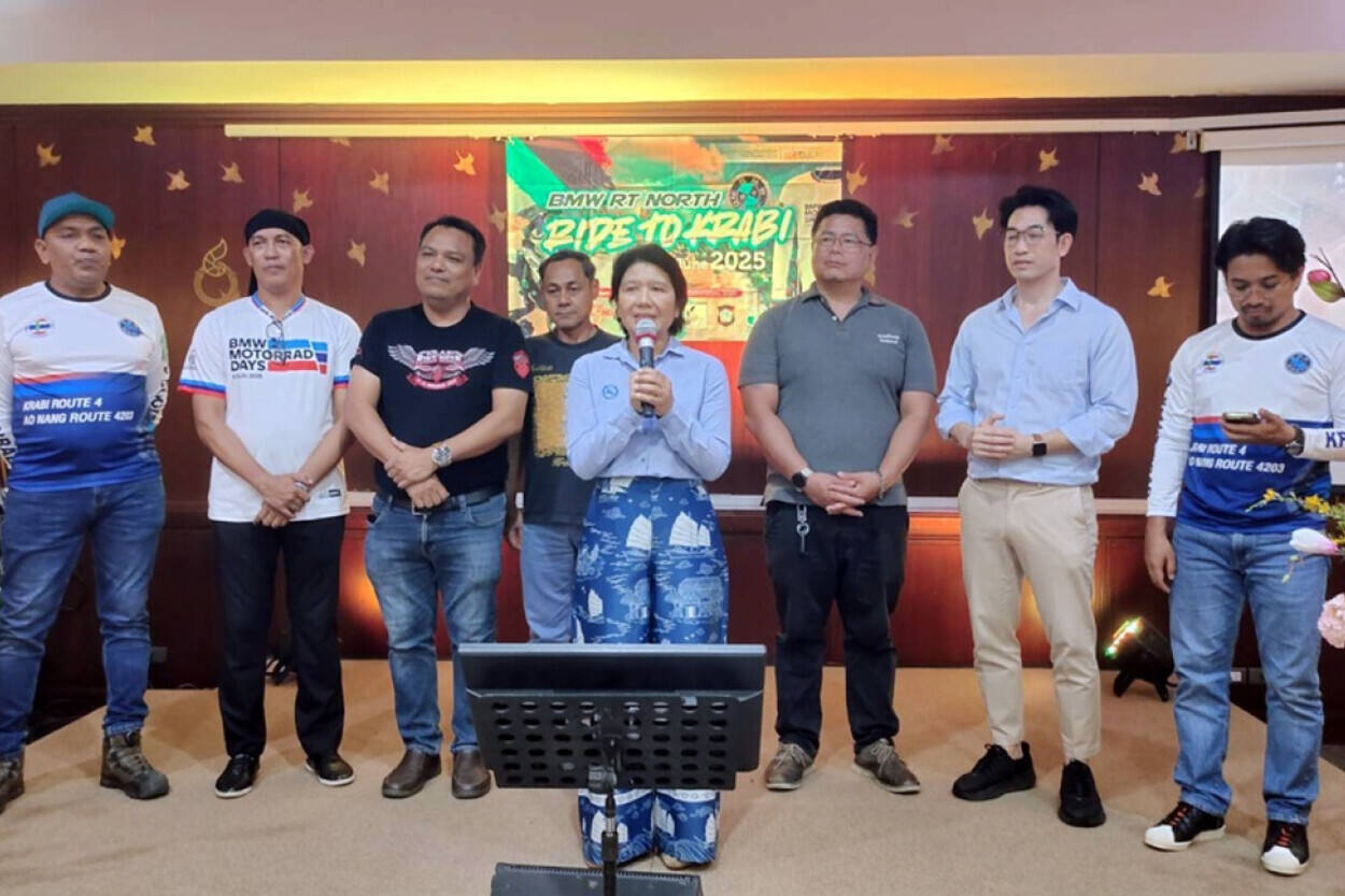 Courtesy photo/Luxury bikers from Malaysia boost Krabi tourism
