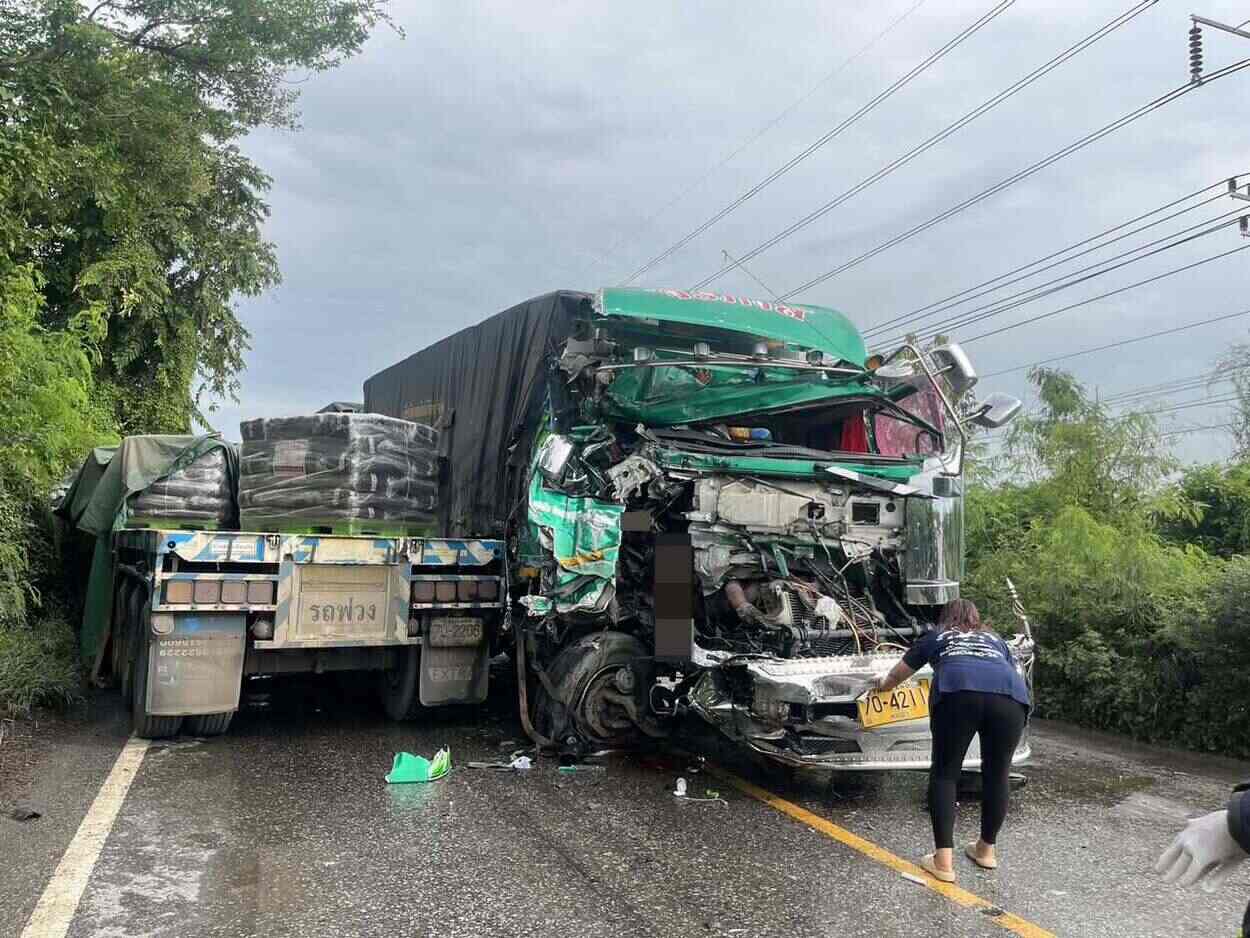 Elderly Truck Driver Killed in Head-On Collision