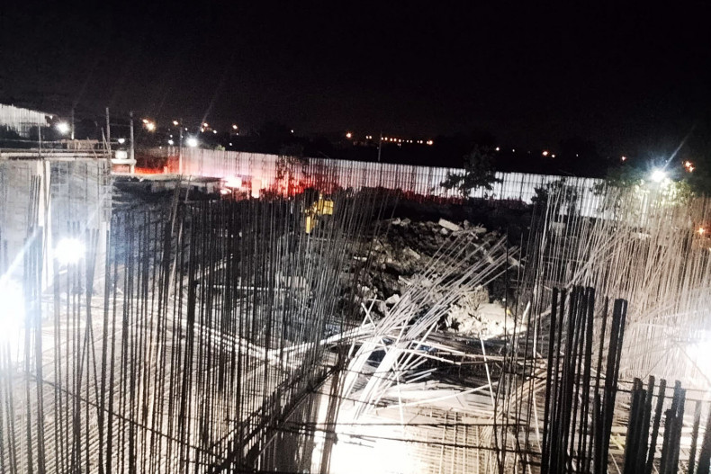 Steel Structure Collapse in Bangkok Injures Workers