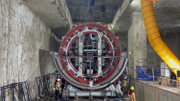 Purple Line Tunnel Work Begins Ahead of River Crossing
